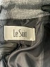Le Suit 100% Polyester Gray Blazer Size XL - photo 6