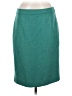 J.Crew 100% Wool Solid Teal Wool Skirt Size 8 - photo 1
