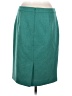 J.Crew 100% Wool Solid Teal Wool Skirt Size 8 - photo 2