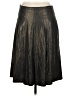 BCBGMAXAZRIA Metallic Black Formal Skirt Size 6 - photo 2