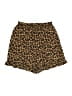 Hayden 100% Polyester Animal Print Gold Brown Shorts Size S - photo 1