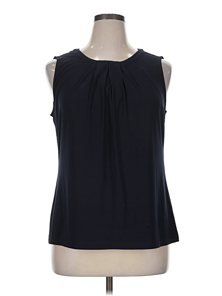 Pre-owned Tommy Hilfiger Sleeveless T-shirt In Blue