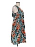 CAbi 100% Polyester Paisley Teal Casual Dress Size M - photo 4