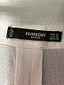 Mango Ivory 3/4 Sleeve Button-Down Shirt Size 10 - photo 6