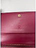 MCM Solid Burgundy leather continental wallet One size - photo 8