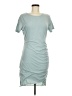 Unbranded Solid Teal Casual Dress Size M - photo 1