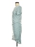 Unbranded Solid Teal Casual Dress Size M - photo 5