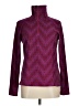Columbia 100% Polyester Chevron-herringbone Purple Turtleneck Sweater Size M - photo 1