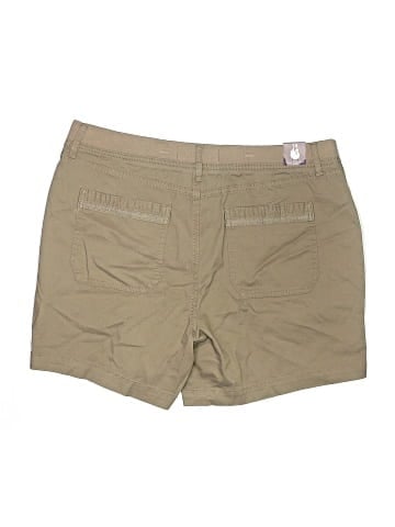 Gloria Vanderbilt Khaki Shorts (view 2)
