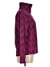 Columbia 100% Polyester Chevron-herringbone Purple Turtleneck Sweater Size M - photo 4
