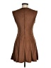 Bebop Solid Brown Casual Dress Size M - photo 2