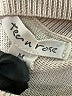 Tea n Rose Stripes Ivory Turtleneck Sweater Size M - photo 7