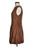 Bebop Solid Brown Casual Dress Size M - photo 5