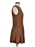 Bebop Solid Brown Casual Dress Size M - photo 4