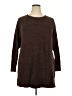 Eight Eight Eight 100% Cotton Brown Pullover Sweater Size 2X - photo 1
