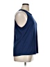 Nike 100% Polyester Blue Active Tank Size XL - photo 4