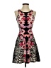 Unbranded Graphic Black Cocktail Dress Size S (estimated) - photo 1