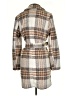 Cyrus Plaid Ivory Coat Size S - photo 2
