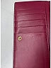 MCM Solid Burgundy leather continental wallet One size - photo 7