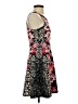 Unbranded Graphic Black Cocktail Dress Size S (estimated) - photo 4