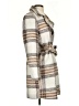Cyrus Plaid Ivory Coat Size S - photo 4