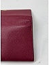 MCM Solid Burgundy leather continental wallet One size - photo 6