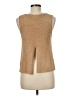 Francesca's Tan Sweater Vest Size M - photo 2