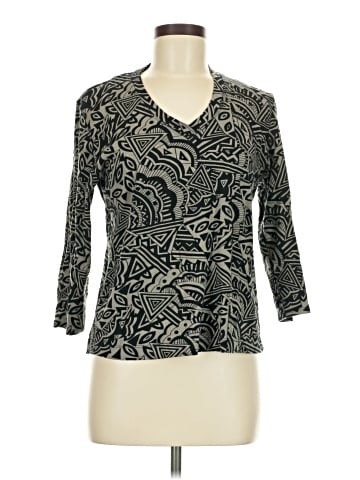 Chico's Design 3/4 Sleeve Top (view 1)