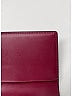 MCM Solid Burgundy leather continental wallet One size - photo 10