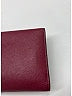 MCM Solid Burgundy leather continental wallet One size - photo 11