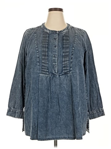 Joan Rivers 3/4 Sleeve Blouse (view 1)