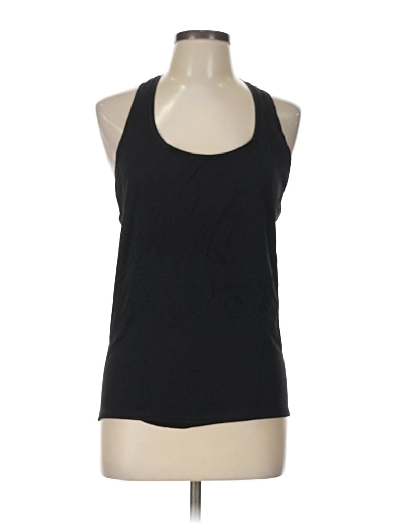 Pre-owned Fabletics Tank Top Black Halter Neckline Tops