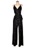 Kaileigh Polka Dots Black Jumpsuit Size S - photo 1