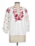 Shein 100% Polyester White 3/4 Sleeve Blouse Size L - photo 1