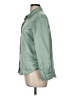 Unbranded 100% Polyester Solid Green Long Sleeve Blouse Size M - photo 5