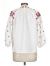Shein 100% Polyester White 3/4 Sleeve Blouse Size L - photo 2
