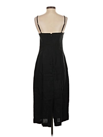 Madewell Goldie Midi Slip Dress in 100% Linen (view 2)