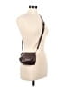 Assorted Brands Solid Gray Brown Crossbody Bag One size - photo 2