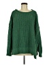 American Eagle Outfitters 100% Polyester Solid Green Pullover Sweater Size M - photo 1