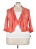 Connected Apparel Orange Kimono Size 24 - photo 1
