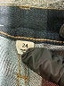 J.Crew Chevron-herringbone Blue Jeans Size 24 waist - photo 5