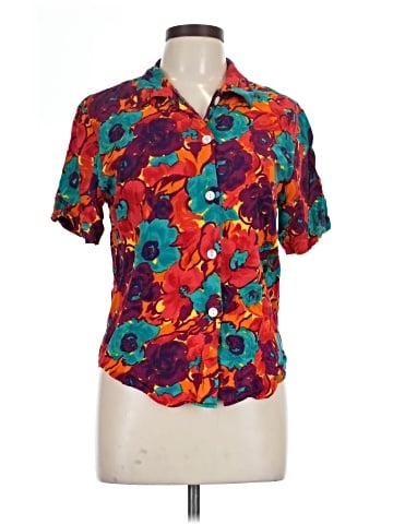 Jonathan Martin Short Sleeve Blouse (view 1)