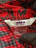Alia 100% Polyester Animal Print Red 3/4 Sleeve Blouse Size 16 - photo 7