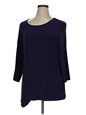 Travelers by Chico's 3/4 Sleeve Top (view 1)
