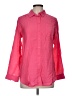 Joules Color Block Pink Long Sleeve Button-Down Shirt Size 8 - photo 1
