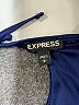 Express 100% Polyester Blue Sleeveless Blouse Size S - photo 7