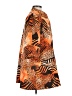 Ellen Tracy Animal Print Orange Coat Size 8 - photo 4