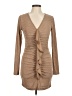 Cider Tan Cocktail Dress Size M - photo 1