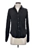 Harper Black Long Sleeve Button-Down Shirt Size S - photo 1