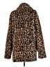 Lulus 100% Polyester Animal Print Brown Faux Fur Jacket Size M - photo 2